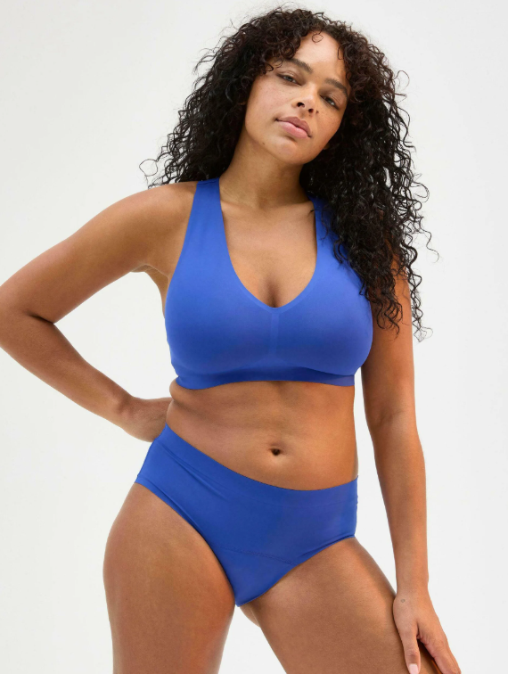 Female Engineering WITH MEDIUM ABSORBENCY HIPHUGGER - Menstruatie-ondergoed - neon blue